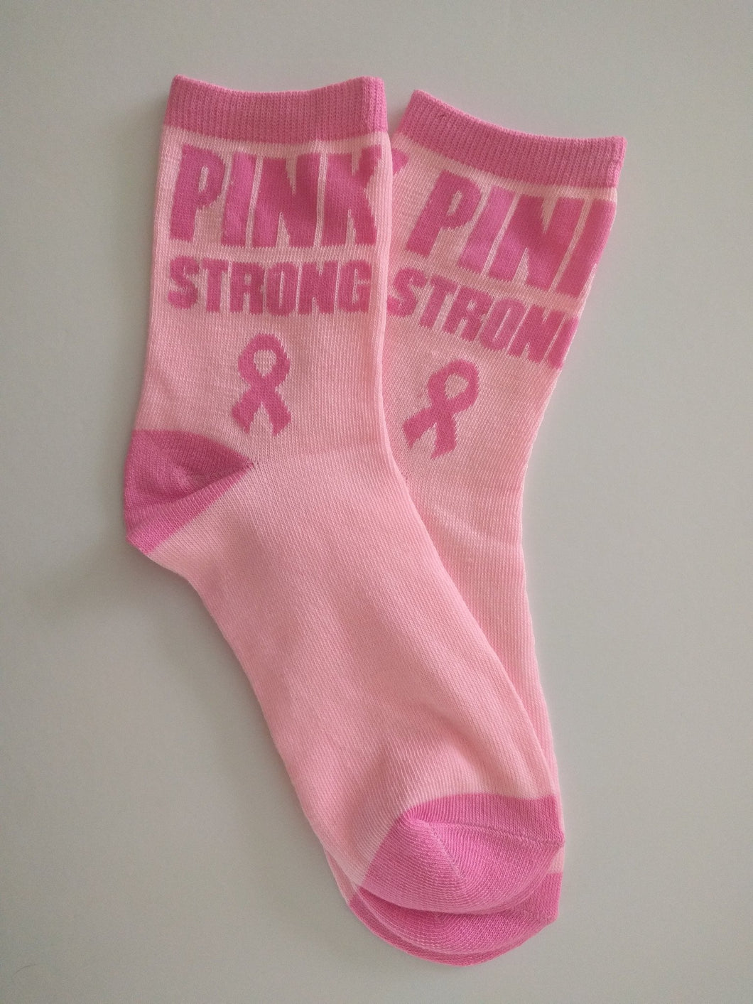 Pink Strong w/ Breast Cancer Ribbon