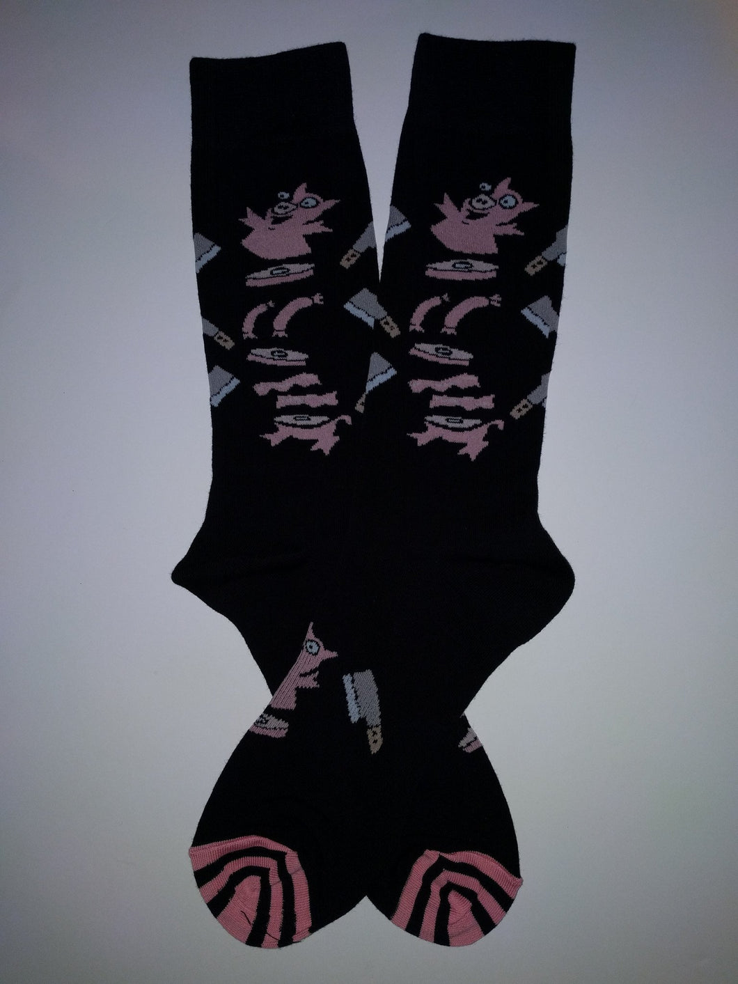 Pork Pig Slices Crew Socks