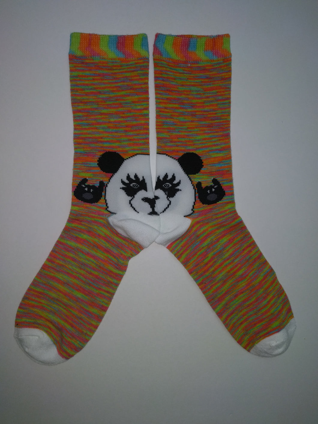 Panda Rocker Crew Socks