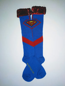 Superman Knee High Socks