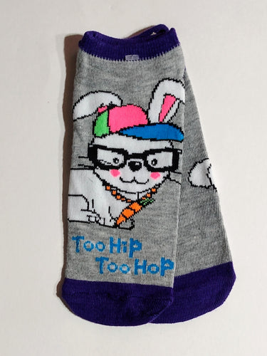 Too Hip Too Hop Bunny Ankle Socks