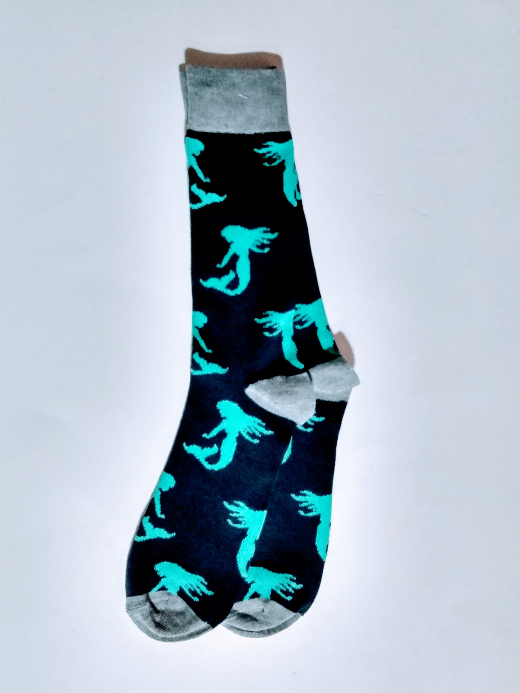 Mermaid Silhouette Crew Socks