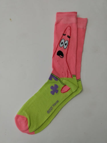 Patrick Star Pink SpongeBob SquarePants Crew Socks