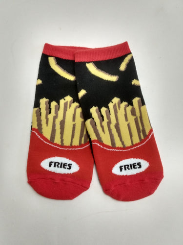 French Fries Ankle Socks