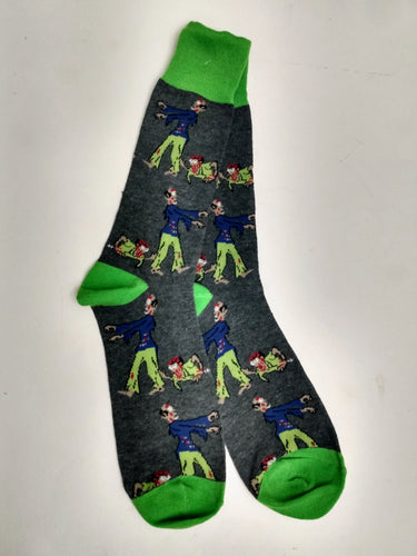 Walking Zombies Crew Socks