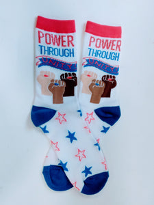 Power Through Unity Crew Socks