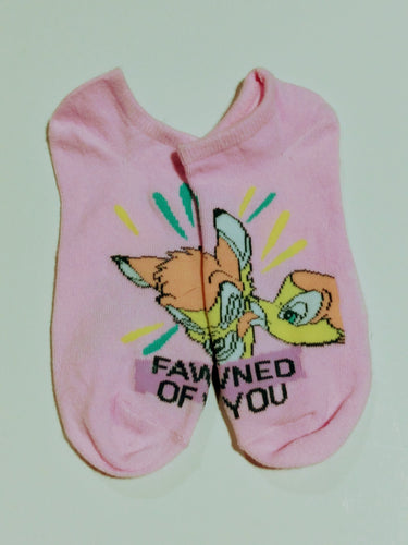 Fawned of You Bambi Deer Ankle Socks