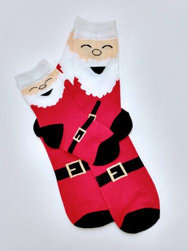 Santa Suit Crew Socks