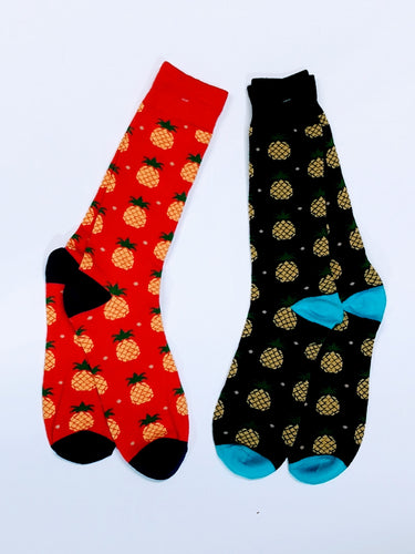 Pineapple Crew Socks