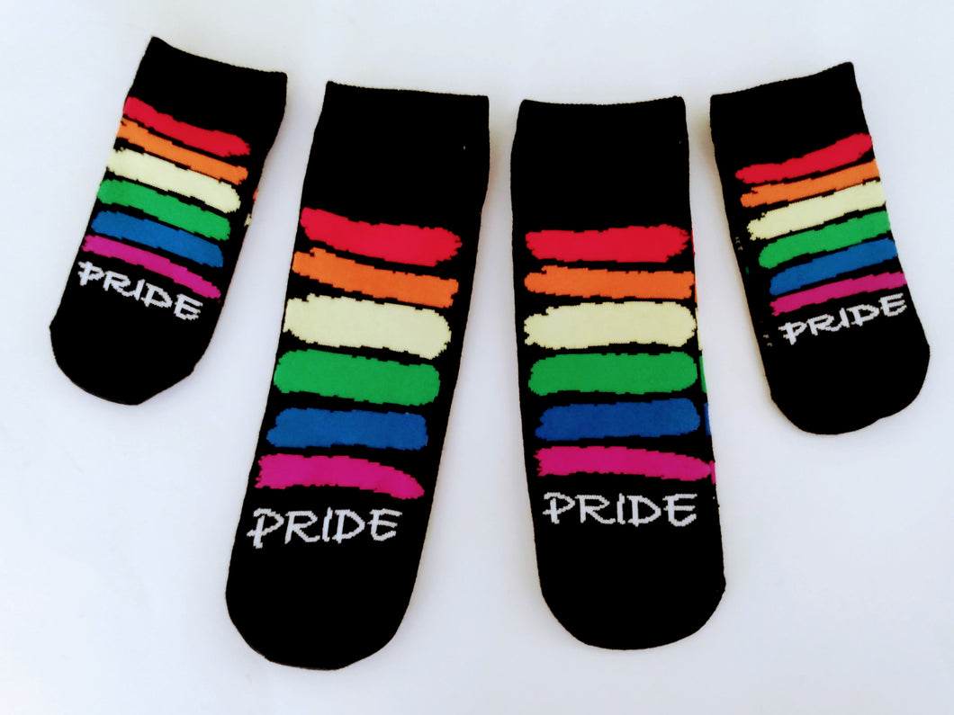 Pride Colors Ankle Socks
