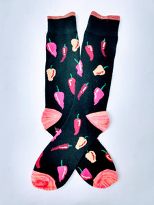 Spicy & Hot Peppers Crew Socks
