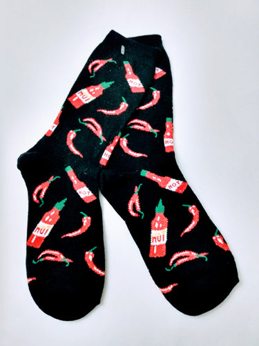 Hot Pepper Sauce Crew Socks