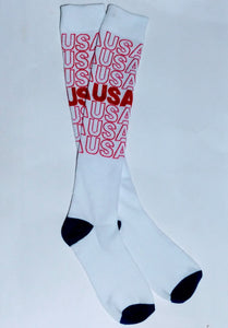 USA Knee High Socks