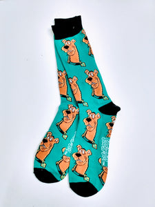Scooby Doo Heads Crew Socks