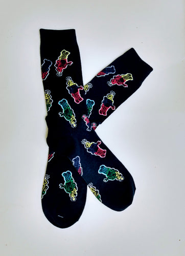 Robot Crew Socks