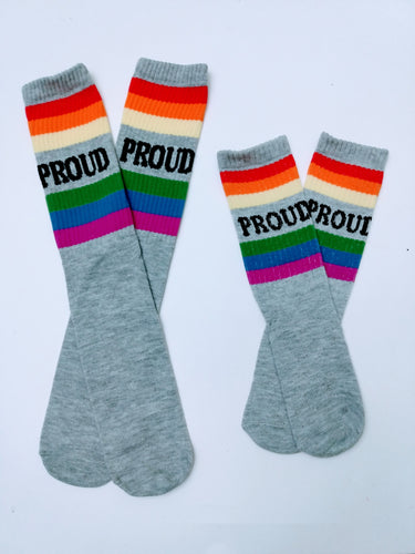 Pride Colors Crew Socks