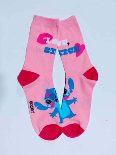 Stitch Love Crew Socks