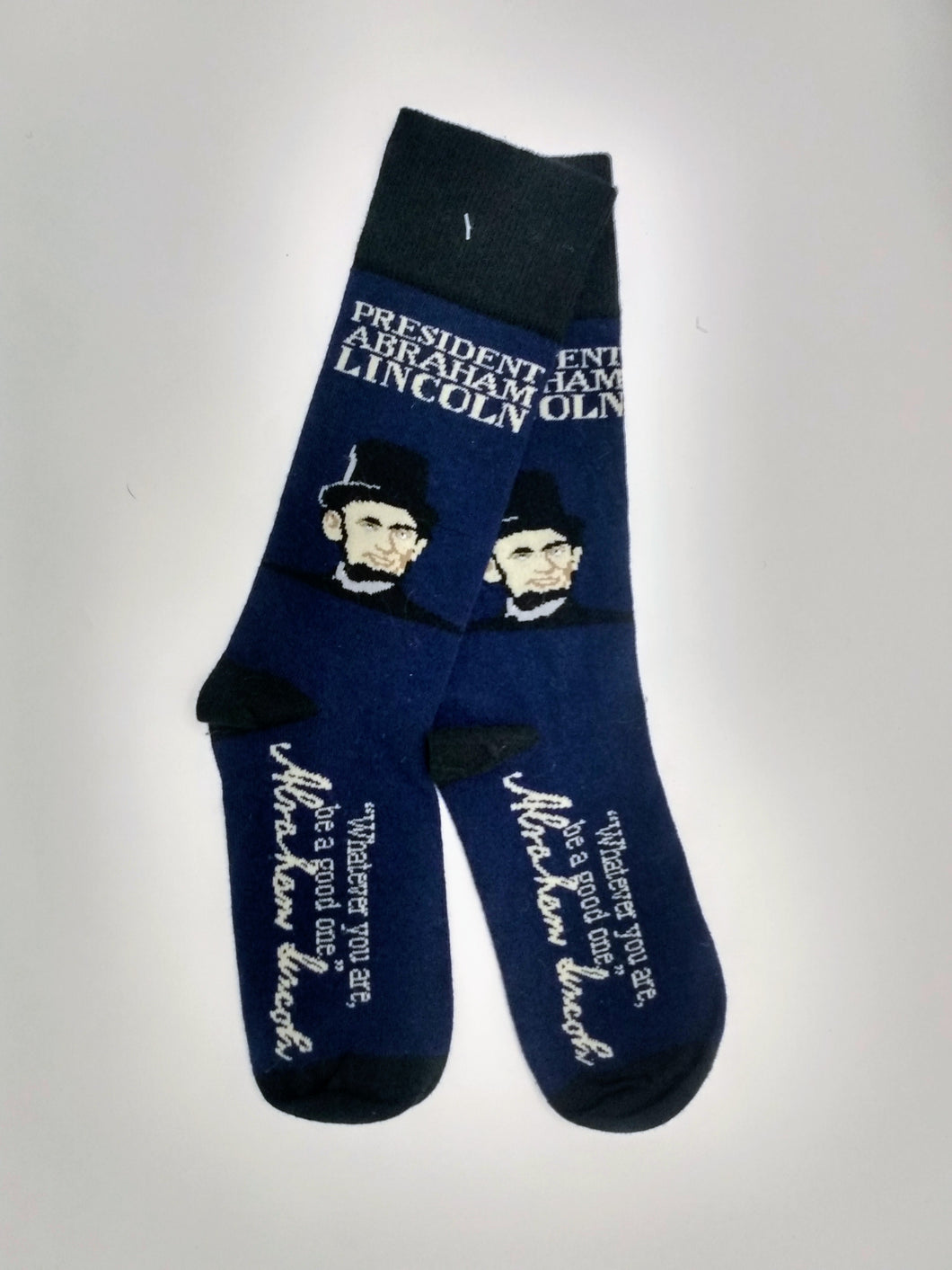 President Abraham Lincoln Crew Socks
