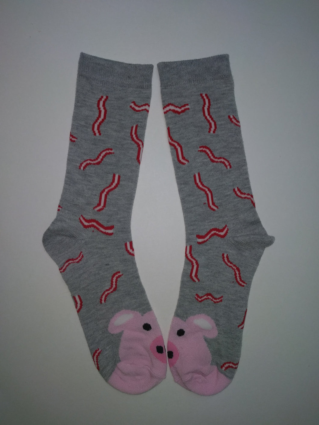 Bacon Pig Crew Socks