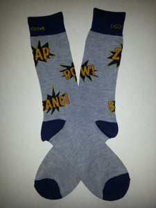 Pow, Zap, Zang Body Glove Crew Socks
