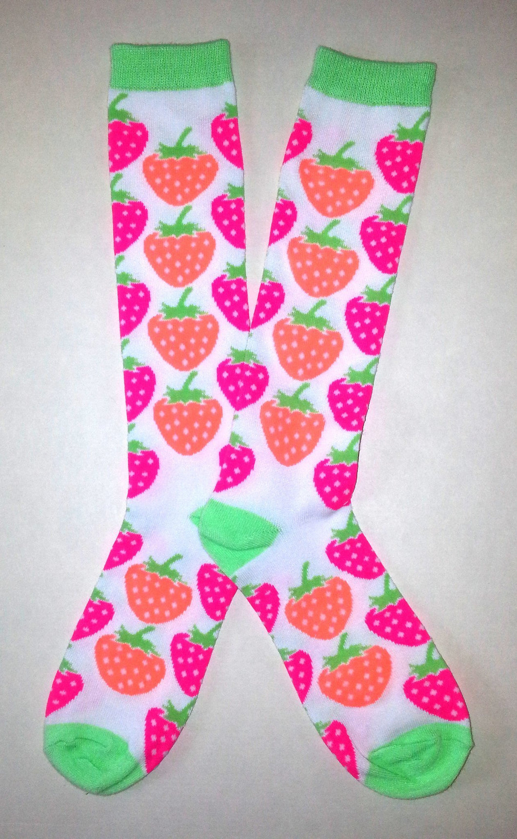 Strawberry Knee High Socks