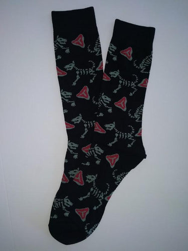 Skeleton Dog Crew Socks